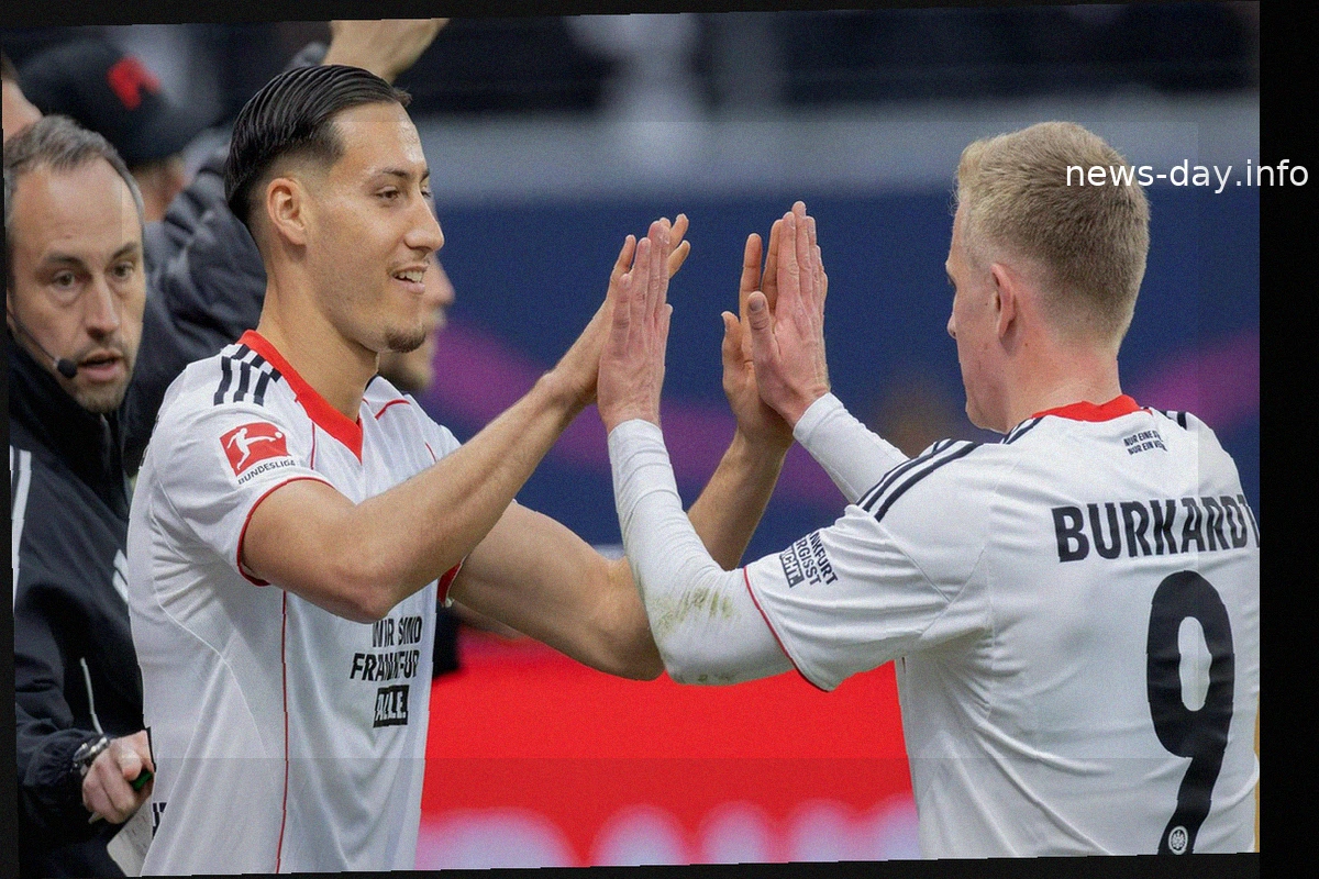 Eintracht Frankfurt's "Double-Heart" Strike Force: Ebnoutalib and Burkardt